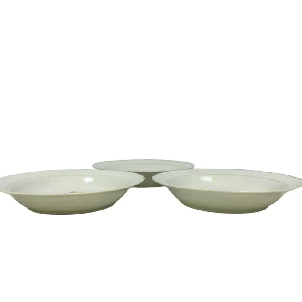 Denby-Langley Retired 1976-1981 'Wonderland' Soup/Cereal Bowls-Portugal-Set of 3